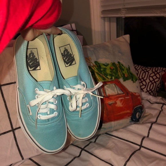 baby blue authentic vans - Picture 1 of 5